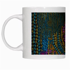 The  Only Way To Freedom And Dignity Ornate White Mugs by pepitasart