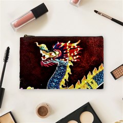 Dragon Lights Main Dragon Cosmetic Bag (medium) by Riverwoman