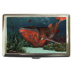 Awesome Mechanical Whale In The Deep Ocean Cigarette Money Case by FantasyWorld7