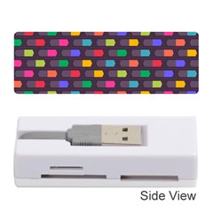 Background Colorful Geometric Memory Card Reader (stick) by HermanTelo