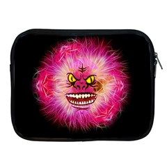 Monster Pink Eyes Aggressive Fangs Apple Ipad 2/3/4 Zipper Cases by HermanTelo