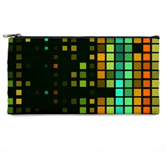 Abstract Plaid Pencil Cases by HermanTelo