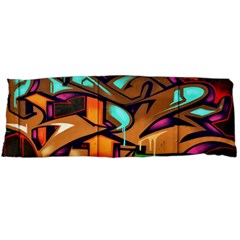 Graffiti Mural Street Art Wall Art Body Pillow Case (dakimakura) by Pakrebo