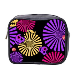 Seamless Halloween Day Dead Mini Toiletries Bag (two Sides) by HermanTelo