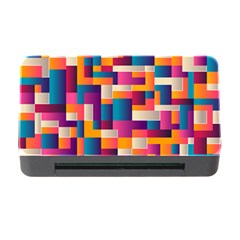 Abstract Geometry Blocks Memory Card Reader With Cf by Bajindul