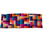 Abstract Geometry Blocks Body Pillow Case (Dakimakura) Body Pillow Case