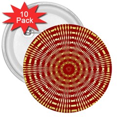 Pattern Background Structure 3  Buttons (10 Pack)  by Bajindul