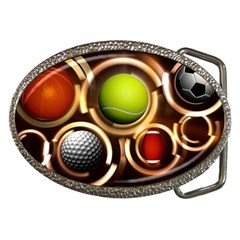 Sport Ball Tennis Golf Football Belt Buckles by Bajindul