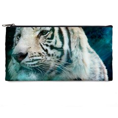 White Tiger Pencil Cases by snowwhitegirl