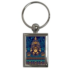 African Pattern Key Chain (rectangle) by Sobalvarro