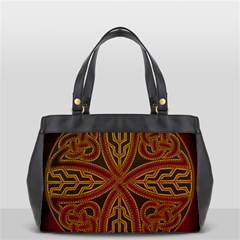 Celtic Spiritual Pattern Art Oversize Office Handbag by Pakrebo