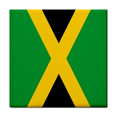 Jamaica Flag Tile Coasters by FlagGallery