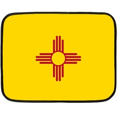 New Mexico Flag Fleece Blanket (mini) by FlagGallery