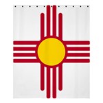 New Mexico Flag Shower Curtain 60  x 72  (Medium)  60 x72  Curtain