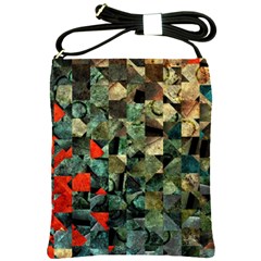 Urbangeometry Shoulder Sling Bag by designsbyamerianna