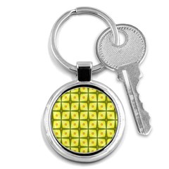 Background Pattern Gold Key Chain (round) by Bajindul