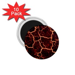 Lava Fire 1 75  Magnets (10 Pack)  by Bajindul