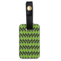 Guitars Musical Instruments Luggage Tag (one Side) by Bajindul