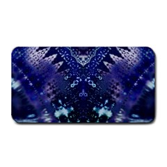 Blue Fractal Lace Tie Dye Medium Bar Mats by KirstenStar