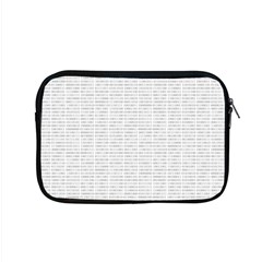 Binary Background Apple Macbook Pro 15  Zipper Case by Bajindul