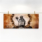 Awesome Skeleton With Skulls Hand Towel Front