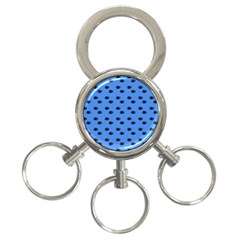 Blue Eyes 3-ring Key Chain by snowwhitegirl