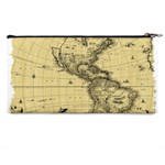 Map Vintage Old Ancient Antique Pencil Cases Back