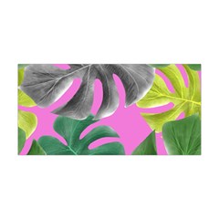 Tropical Greens Leaves Design Yoga Headband by Simbadda