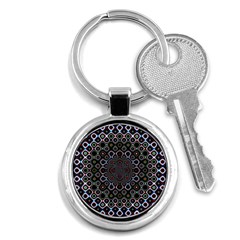 Digital Art Background Design Key Chain (round) by Sudhe