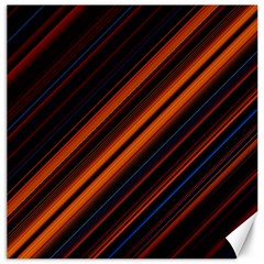 Background Pattern Lines Canvas 20  X 20  by Sudhe