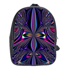 Abstract Art Fractal Fulcolor School Bag (xl) by Sudhe