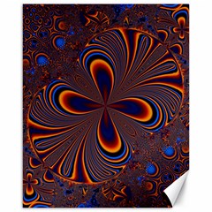 Abstract Fractal Background Pattern Canvas 16  X 20  by Sudhe