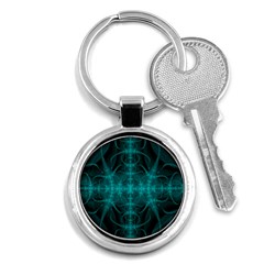 Abstract Art Design Digital Art Key Chain (round) by Pakrebo