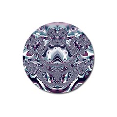 Fractal Art Artwork Design Magnet 3  (round) by Pakrebo