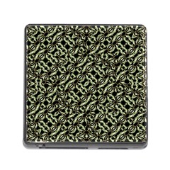 Modern Abstract Camouflage Patttern Memory Card Reader (square 5 Slot) by dflcprintsclothing