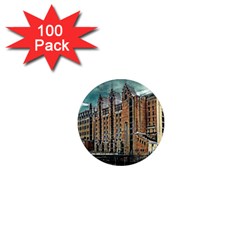 Architecture City Building Travel 1  Mini Magnets (100 Pack)  by Wegoenart