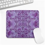 Baroque Fantasy Flowers Ornate Festive Large Mousepads Front