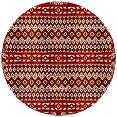 Navajo 2 Wooden Puzzle Round by ArtworkByPatrick