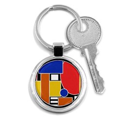 Tajah Olson Designs Key Chain (round) by TajahOlsonDesigns