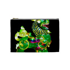 Green Ki Rin Cosmetic Bag (medium) by Riverwoman