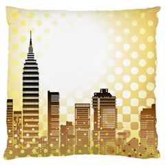 Life Urban City Scene Building Standard Flano Cushion Case (two Sides) by Simbadda