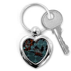 Gear Gears Technology Transmission Key Chain (heart) by Simbadda