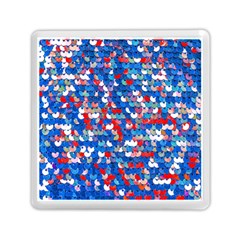 Funky Sequins Memory Card Reader (square) by essentialimage