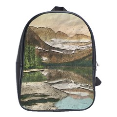 Glacier National Park Scenic View School Bag (xl) by Sudhe