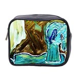 wood horsey-1-1 Mini Toiletries Bag (Two Sides) Front