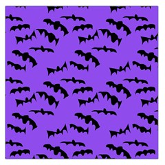 Bats Pattern Large Satin Scarf (square) by bloomingvinedesign