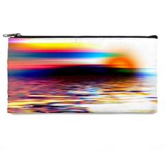 Lake Sea Water Wave Sunset Pencil Cases by HermanTelo