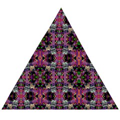 Abstract 1 1 Wooden Puzzle Triangle by ArtworkByPatrick