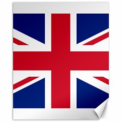 Uk Flag Canvas 16  X 20  by FlagGallery