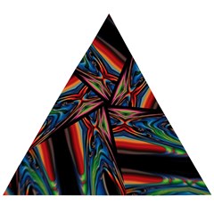 Abstract Art Abstract Background Wooden Puzzle Triangle by Simbadda